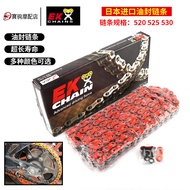 Promotion Japan EK Motorcycle Oil Seal Transmission Chain Suitable for Honda Non-Double CRF1000L CB1