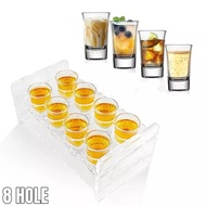 Cheap Acrylic Shot Glasses Tray Holder / Acrylic Shot Glasses Holder