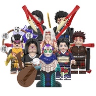 Demon Slayer Action Figure Kamado Tanjirou Gyokko Kaigaku Enmu Building Block Collection Toys For Ch