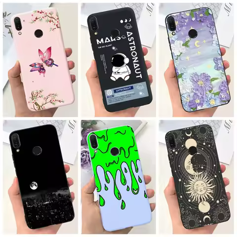 For Huawei Y9 Prime 2019 Case Shockproof Astronaut Silicone Soft Fundas For Huawei Y9 Y 9 Prime 2019
