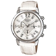 SPECIAL PROMOTION CASIO_SHEEN Leather STRAP WATCH FOR WOMEN