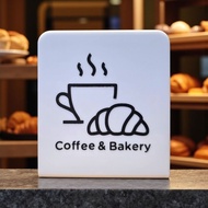 Acrylic Sign Diy Factory Coffee Counter Dessert Shop
