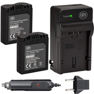 BM Premium Pack of 2 CGA-S006 Batteries and Battery Charger for Panasonic Lumix DMC-FZ7, DMC-FZ8, DM
