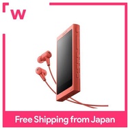 SONY Walkman A series 32GB NW-A46HN: Bluetooth / microSD / hi-res support up to 39 hours of continuous playback noise-canceling earphones included with 2017 model Twilight Red NW-A46HN R