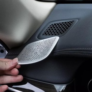 Aluminum Alloy Car Interior Dashboard Side Air Conditioning Outlet Vents Decorative Mesh Cover For B