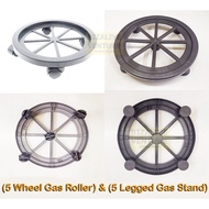 5 Wheels Gas Roller & 5 Legged Gas Stand | Propane Gas Roller | Gas Cylinder Roller | Gas tank Rolle