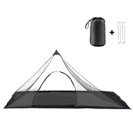 Mesh Triangle Mosquito Net Zipper Door Portable Travel Mosquito Net Mosquito Net Leisure Single Camp