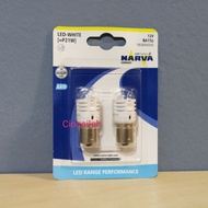 Narva White LED P21W S25 Signaling Light Bulb 18089