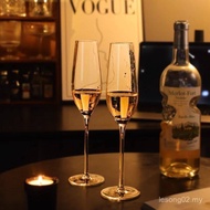 Goblet Wedding Pair Hot-selling ins Crystal Glass Champagne Glass High-value Goblet Cocktail Champag