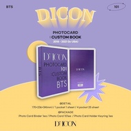 DICON PHOTOCARD 101 CUSTOM BOOK Beyond BTS since 2018(2018-2021 in USA)