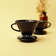V60 Ceramic Black Dripper OTC Black Ceramic V60 Dripper/ OTC