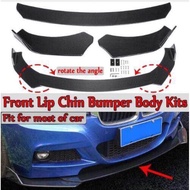 UNIVERSAL ABS CAR FRONT BUMPER DIFFUSER LIP