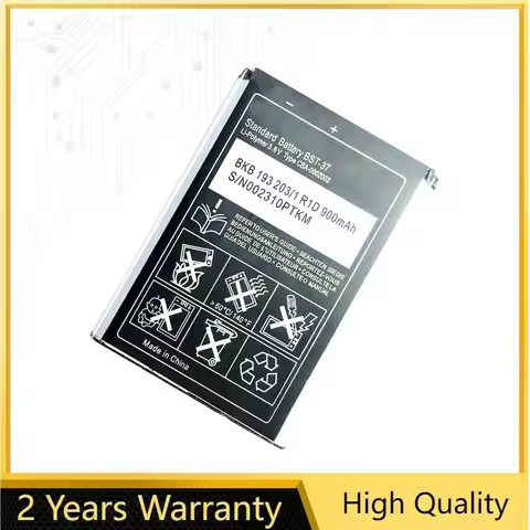 Powerful Batteries BST-37 For Sony Ericsson K750 D750i K758C S600C V600 V600i W550C W550I W600 W600c