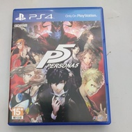 ps4 used games persona p5 中文版