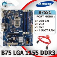 Dijual Mainboard Mobo Motherboard B75 Intel LGA 1155 Samsung On Board