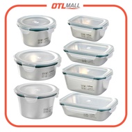 CUITISAN｜Simple 韓國製不鏽鋼微波爐飯盒 - 圓形/長方形