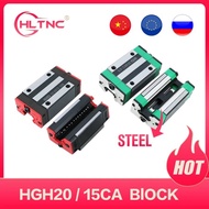 HLTNC 4pc HGH20CA HGH15CA Linear Narrow Carriges Sliding Match Use HIWIN HGR20/15 Linear Guide for L