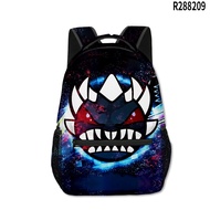 SX YB2 Geometry Dash Backpack for Student Large Capacity Lightweight Printing Anime School Bag BY2 X