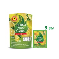 Naturegift Berna 1000 C200 (Lemon Flavor) 1000 C200 1 Bag Contains 5 Sachets.