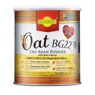 Biogrow oat BG22 oat bran powder