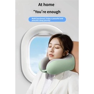 [Same Day Shipment] 360°Neck Support Breathable Memory Foam U-Shaped Pillow Lightweight Small Airpla
