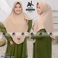 Ready Alwira.outfit jilbab instan size L original by Alwira terbaru