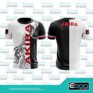 [Ready Stock] Tshirt Anime AKIRA RED Sublimation / AD Baju AKIRA Microfiber Eboq / Jersey Sublimatio