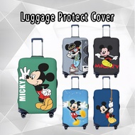 Luggage cover protector Elastic Suitcase cover duplex print sarung bagasi 18 20 24 28 32 inch 行李箱保護套