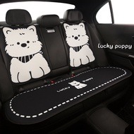 Car seat cushion breathable cartoon anti-slip godd汽车坐垫透气卡通防滑女神车垫子四季通用座椅套车载座垫zd1028