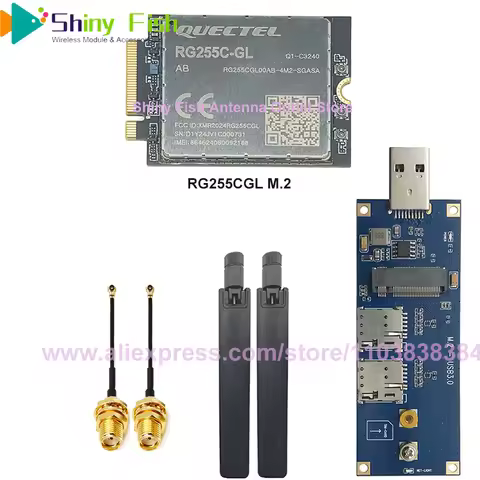 Quectel 5G SA 4G LTE RedCap RG255C-GL M.2 Sub-6Ghz M.2 Module Support Qualcomm RG255CGL RG255CGL00AB