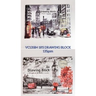 VC135B4 18'S DRAWING BLOCK 135gsm **BUKU LUKISAN 135gsm
