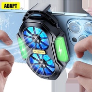 ADAPT Dual Fan Rechargeable Long Lasting Stronger cooling FS01 Air cooling Mobile Phone Cooler Coole