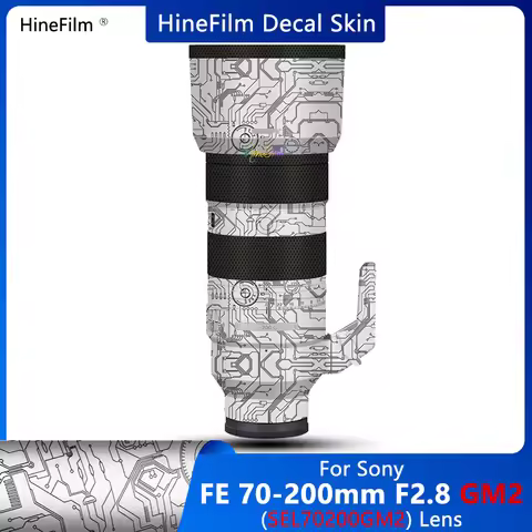 Hinefilm Skin for sony 70 200 gm ii lens Skin FOR Sony FE 70-200mm f2.8 GM2 skin sel70200gm2 Lens Co