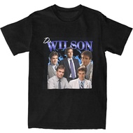 Dr Wilson House Men's T-Shirt Hipster MD Blue Flame Pattern Streetwear Printed Cotton 1 Gift