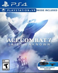 《今日快閃價》（中古二手）PS4遊戲 皇牌空戰7 空戰奇兵7 未知天際 Ace Combat 7 Skies Unknown 美版英文版（支持VR 體感遊戲 ）