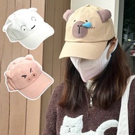 Crayon Shin-chan Baseball Cap Printed Breathable Cap Student Sun Hat Capybara Outdoor Travel Boys Gi