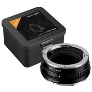 - K&F Lens Adapter - Minolta Sony AF MAF to Body Nikon Z NikonZ Lens