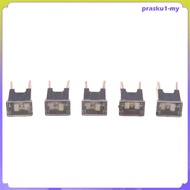 [PraskuccMY] 5 Pieces 32V 30A/60A/80A/100A/120A FLK-M Push-in Type Male PAL Fuse for Car Vehicles - Black, 80A 80A Black