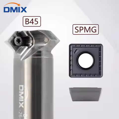 DMIX Front Back Deburrer Double Angular Chamfering Cutter Inner Chamfer 90 Degree for Metal Hole Int