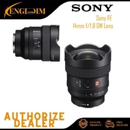 Sony FE 14mm f/1.8 GM Lens (SONY MALAYSIA WARRANTY)