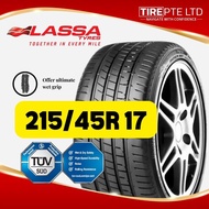 215/45/17 DWS+. Lassa Tyres by Brisa Bridgestone Sabanci Tire Manufacturing and Trading Inc.
