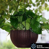 【Ready Stock】Flower Hanging Pot 21cm with inner pot
