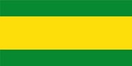 magFlags Large Flag City of Nocaima; in Cundinamarca, Colombia | landscape flag | 1.35m² | 14.5sqft 