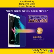 Xiaomi Redmi Note 5, Redmi Note 5A Anti Blue Ray Tempered Glass Screen Protector