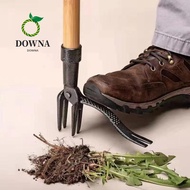 DOWNA Weed Puller Tool, Stand Up 4-Claw Weed Remover Tool,  Detachable with Long Handle Adjustable W