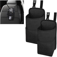 2-in-1 Large Holder, 80 oz Multifunctional Car Seat Side Organizer, Hanging Water Bottle Holder Bag,