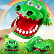 【ShopWithJoy】Crocodile Mouth Dentist Bite Finger Game Funny Toy Kids Child Gift Crocodile Toy Mainan