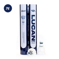 New ! Shuttlecock Kock Kok Badminton 3 In 1 Lucan Lite Lcn Lite