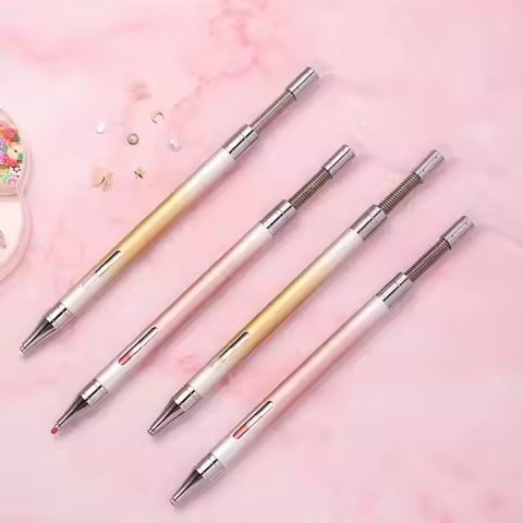 DIY Craft 5D Diamond Painting Pen Embroidery Multifunctional Rotating Glue Point Pen Rotary Mechanis