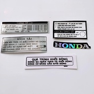 Wave car sticker - Standard Wave specification stamp